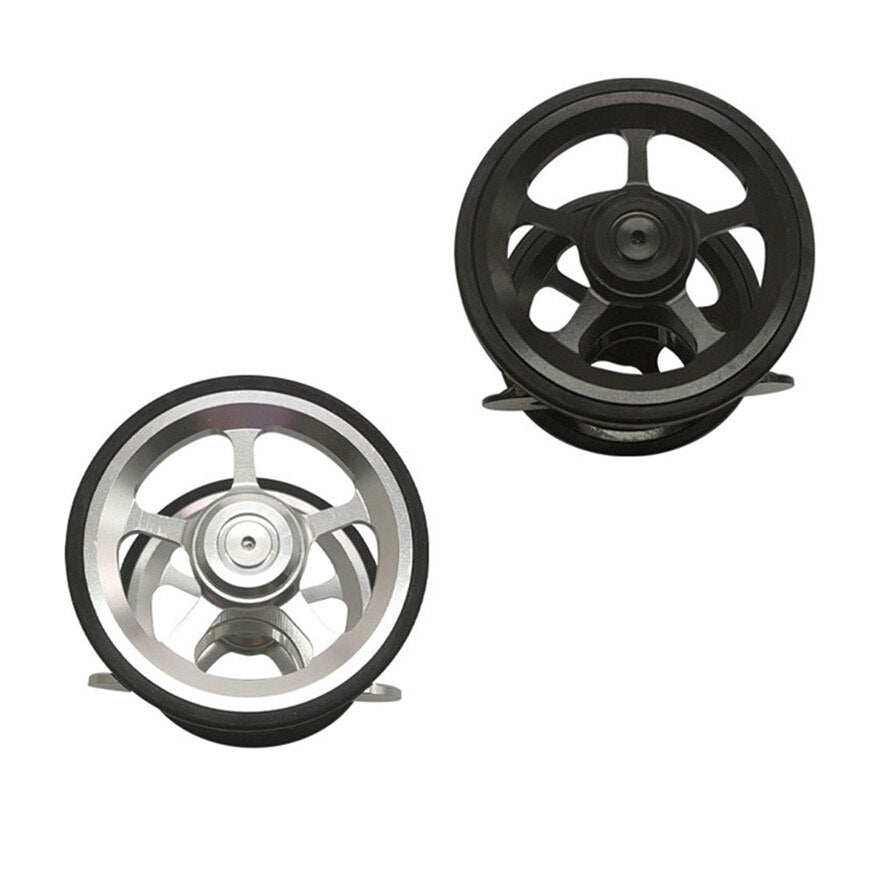 Mud Gear Dual Wheels Mudguard Easy Wheel CNC Aluminum Alloy Bicycle Big Wheelset For Brompton Folding Bike