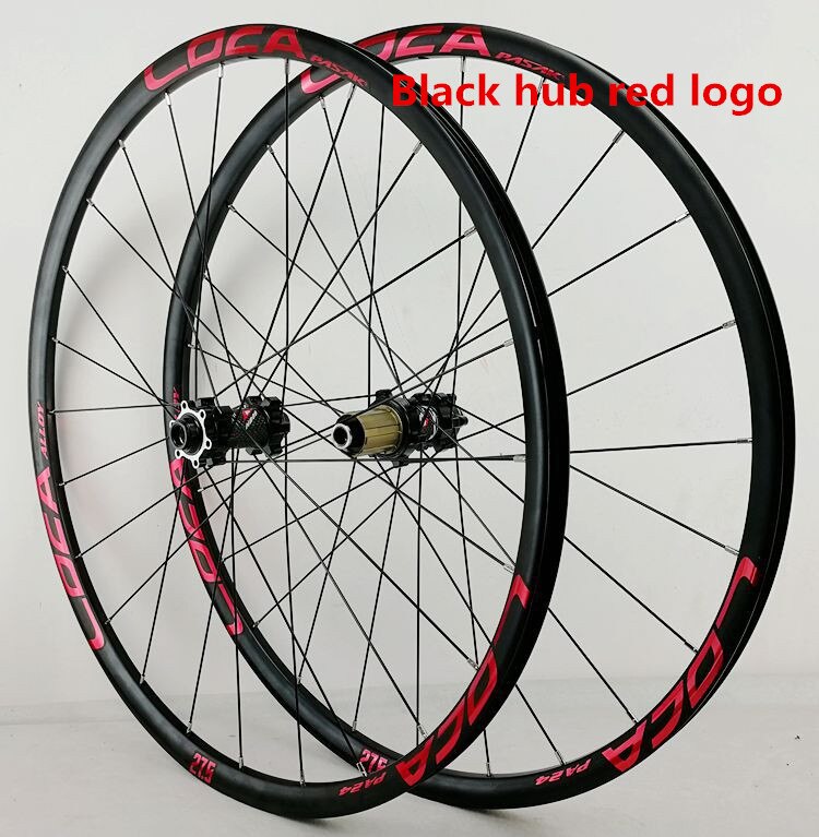MEROCA MTB Mountain Bike 26/27.5/29inch Wheelset Thru-axis Axle Disc Brake 24H 6Claws Stright Pull 12Speed Wheels 700C Rim