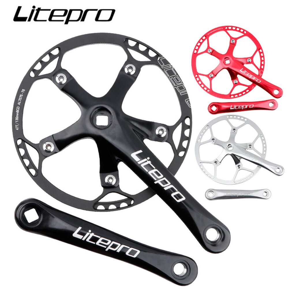 Litepro Ultraliight Chainring with Square Hole Crankset