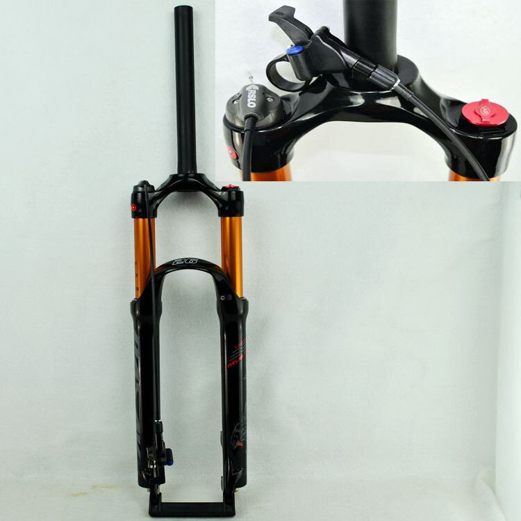 MEROCA MTB Mountain Bike Air Fork 26" 27.5" 29inch ER 1-1/8" Suspension Forks Gas Resilience Oil Damping Line Lock Disc Brake