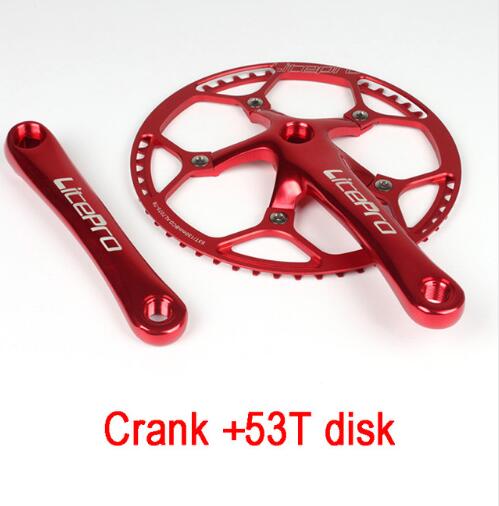 Litepro Ultraliight Chainring with Square Hole Crankset