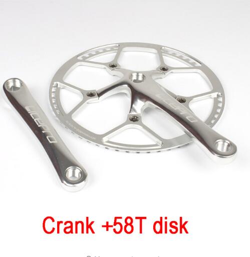 Litepro Ultraliight Chainring with Square Hole Crankset