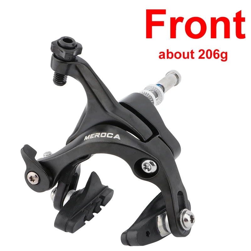 MEROCA Road Bike Dual Pivot Calipers Aluminum Alloy Pull Caliper Front Rear Bicycle parts Cycling Brake Road Accessories