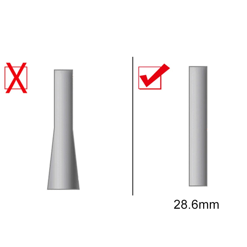 MEROCA Bicycle Headset 44mm 2 Bearing Aluminum Alloy Straight Tapered Tube Fork MTB Bike Headset Road Bike Headset Accessory