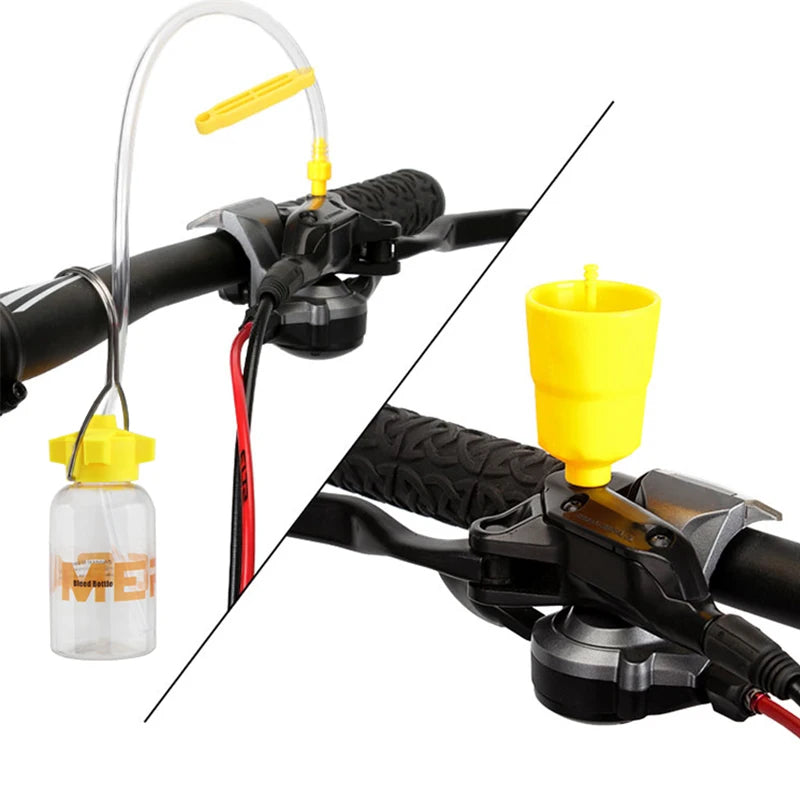 MEROCA Bicycle Hydraulic Disc Brake Oil Bleed Kit Tools For SRAM SHIMANO MAGURA Avid XTECH Mountain Road Bike Brake Repair Kit