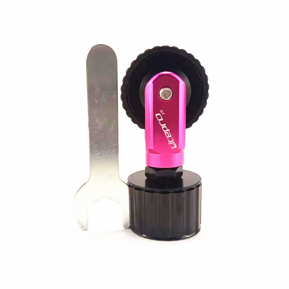 Meroca Litepro P43 33.9MM Seatpost Easy Wheel Push Wheel Folding Bicycle Seat Tube Rod 412 Easywheel