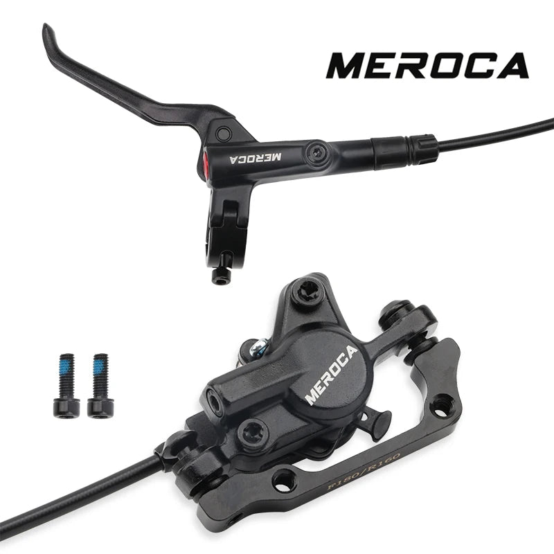 HD-M800 MTB Hydraulic Disc Brake Set Aluminum Alloy Power Control Shifter Bicycle Brakes 160mm Rotor Mountain Bike Brakes