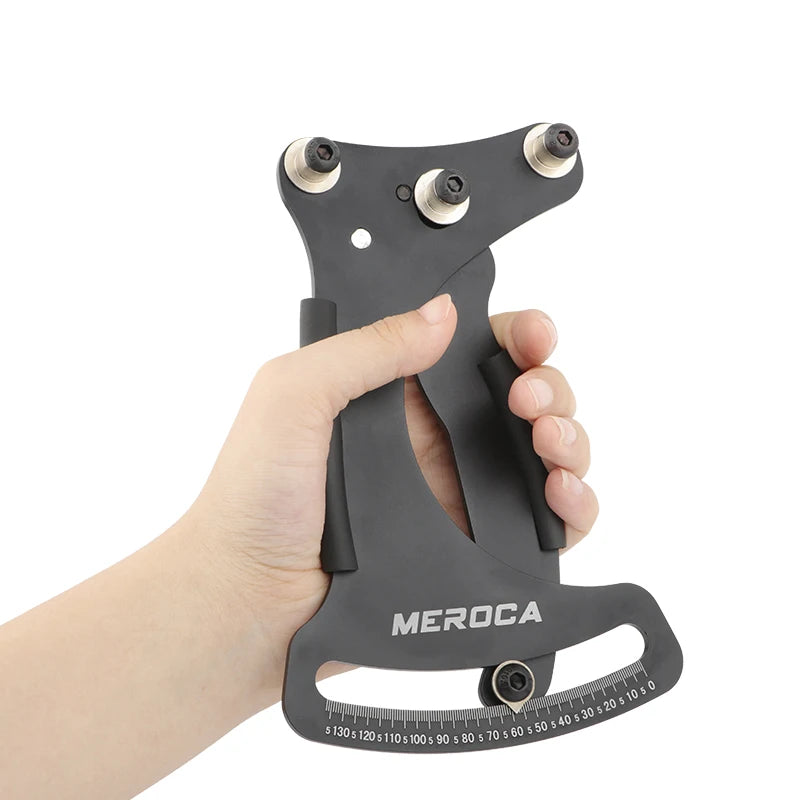 MEROCA Bike Spoke Tension Meter Bicycle Wheel Builders Repairs Tool Checker Indicator Comfortable Grip Accessories Tensiometer