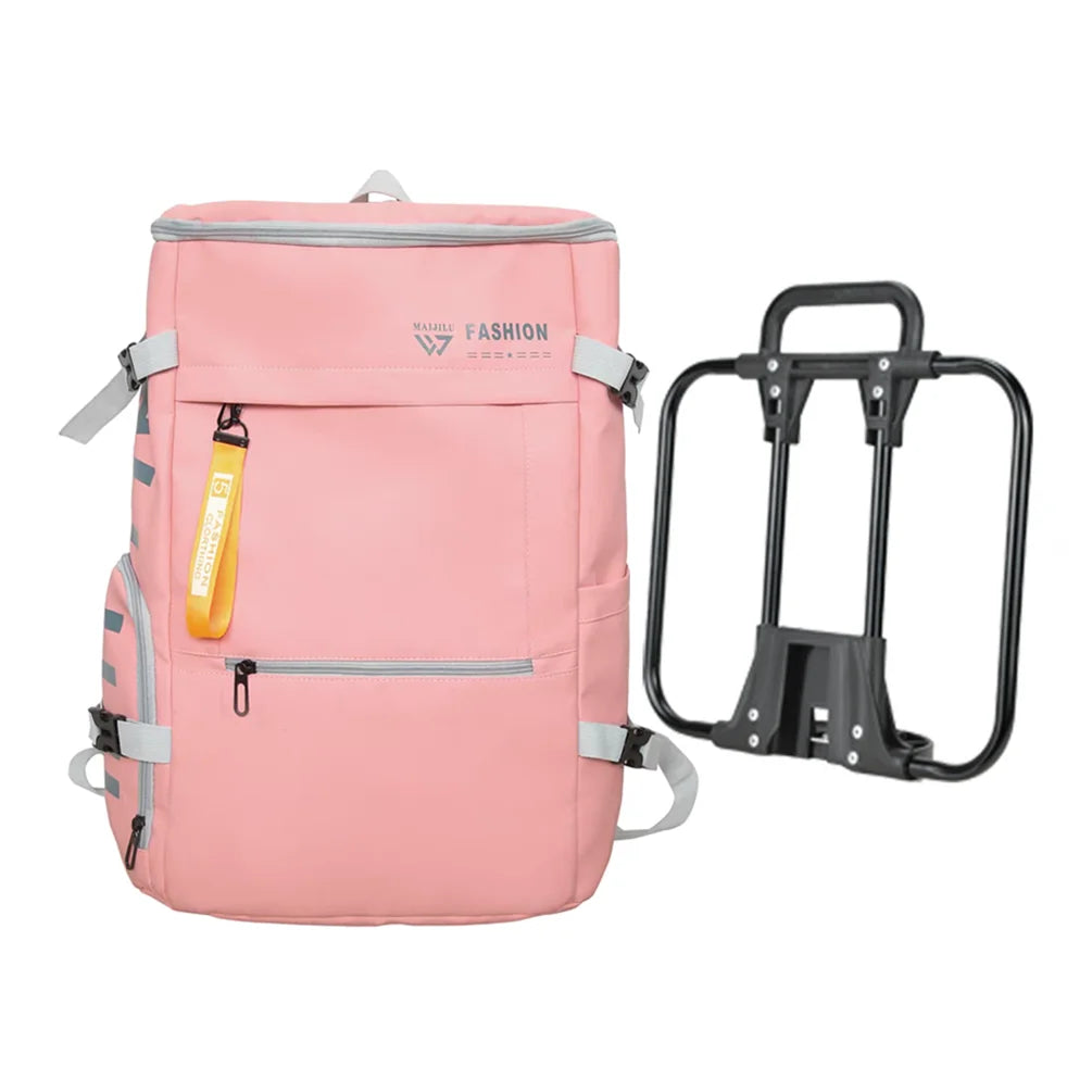 MEROCA Bicycle Badminton Tennis Racket Backpack Outdoor Sports Large Capacity Portable Travel Storage Bag For Brompton Bike
