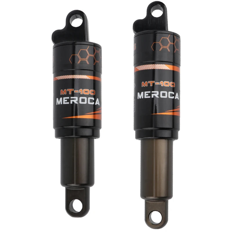 MEROCA Bicycle Rear Shock Absorber 125/150/165/190mm Aluminum Alloy Oil Spring Shock Absorber For Mountain Bike Electric Scooter