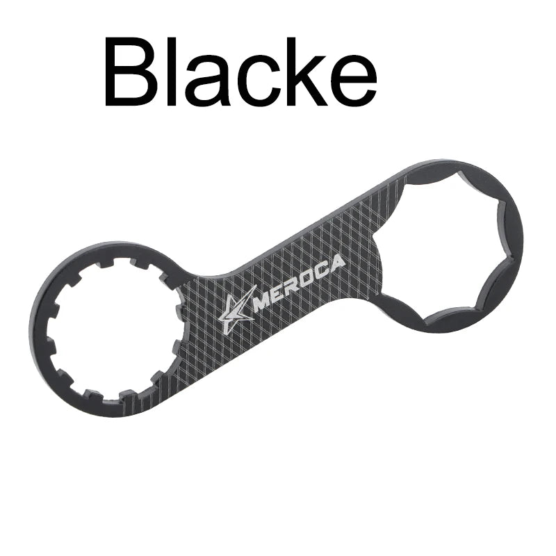 MEROCA MTB Bike Fork Shoulder Wrench Aluminum Alloy Bicycle Front Fork Repair Tools For XCR/XCT/XCM/RST Fork Cap Disassembly Kit