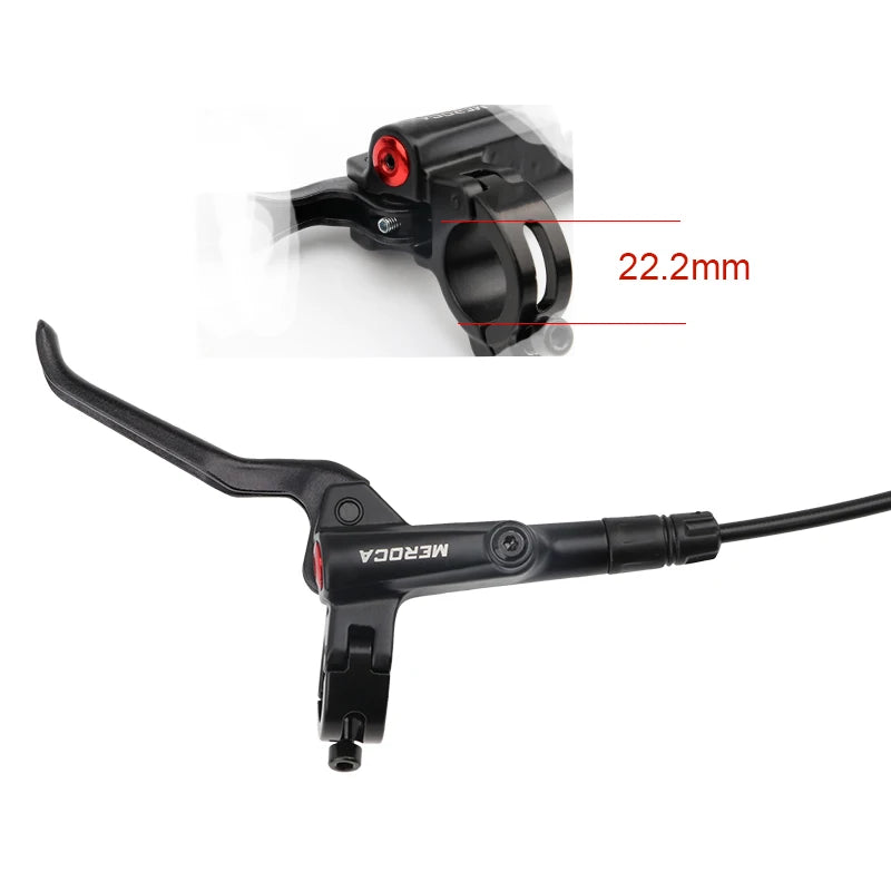Meroca Bike Hydraulic Brake Aluminum Alloy Dual-piston Brake Freio Hidraulico Disco De Freio Mtb 160 Mm Frenos Hidraulicos Mtb