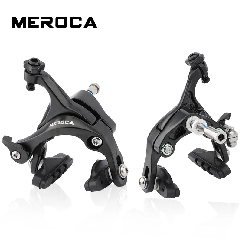 MEROCA Road Bike Dual Pivot Calipers Aluminum Alloy Pull Caliper Front Rear Bicycle parts Cycling Brake Road Accessories