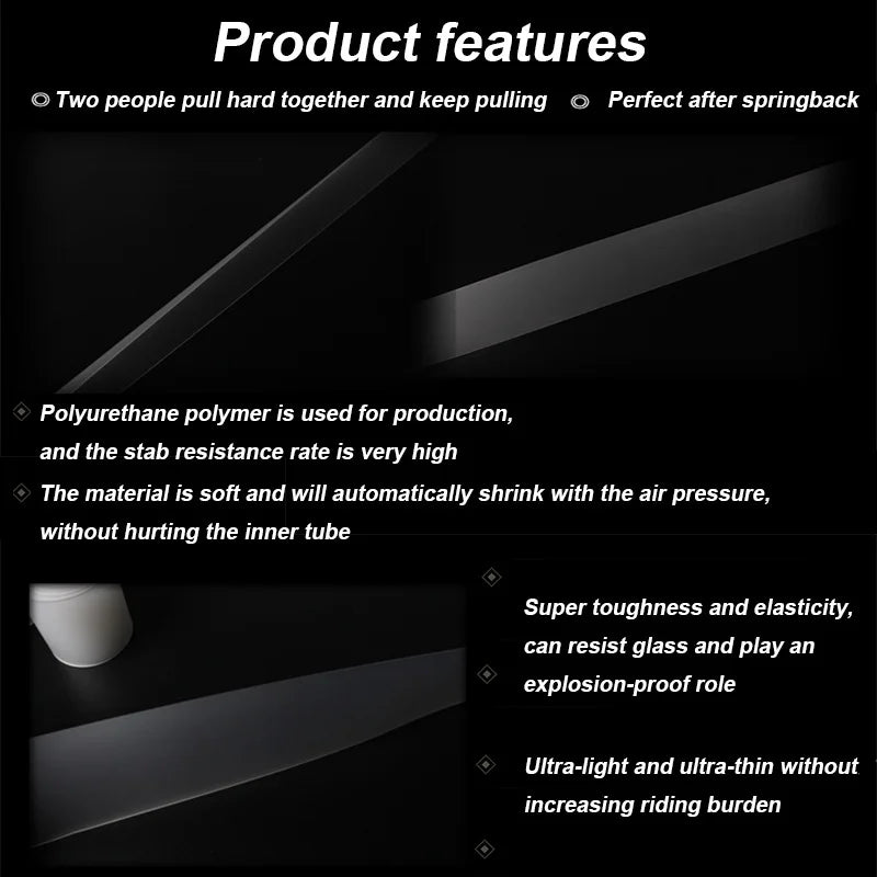 MEROCA 2pcs Bicycle Tire Liner Bike Puncture Proof Belt Protection Pad 700C 26 27.5 29 Inch MTB Road Bike Prevent Puncture Pad