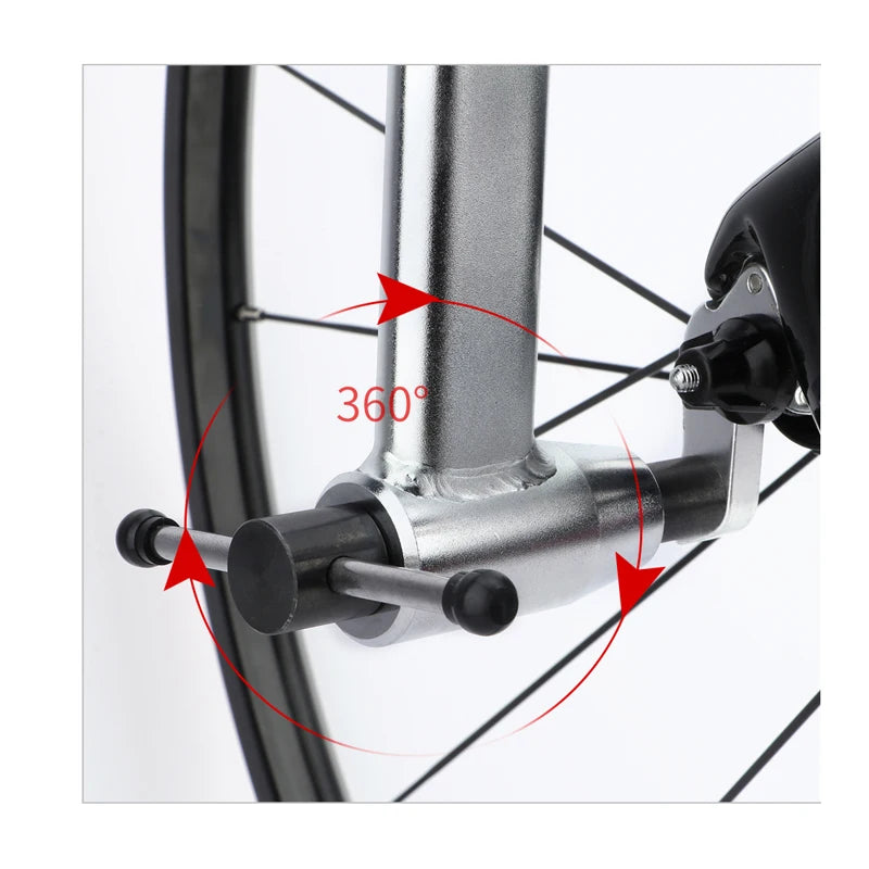 MEROCA Bike Hook Aligner Bicycle Derailleur Alignment Corrector 360° Rotation Bike Tail Hook Measure Straighten Repair Tools