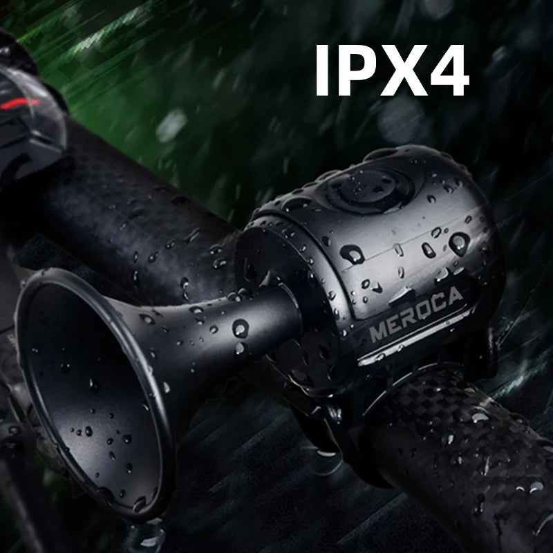 MEROCA EH-2 Bicycle 120dB Super Loud Electric Bells With Warning Sound Bike Horns Easy Installation For Kids Scooters Bikes MTB