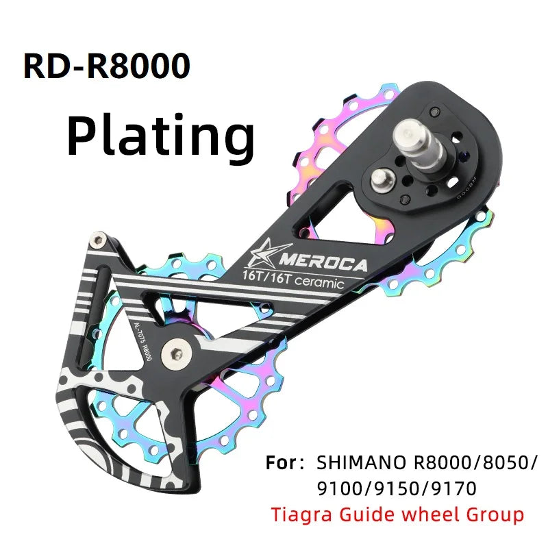 Bicycle Ceramic Bearing 16T Pulley Wheel Set Rear Derailleurs Guide Wheel 11 Speed For Shimano Ultegra/DURA ACE Bike Part