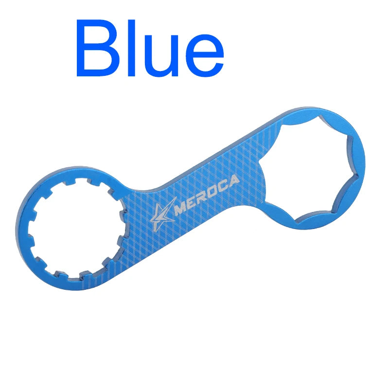 MEROCA MTB Bike Fork Shoulder Wrench Aluminum Alloy Bicycle Front Fork Repair Tools For XCR/XCT/XCM/RST Fork Cap Disassembly Kit