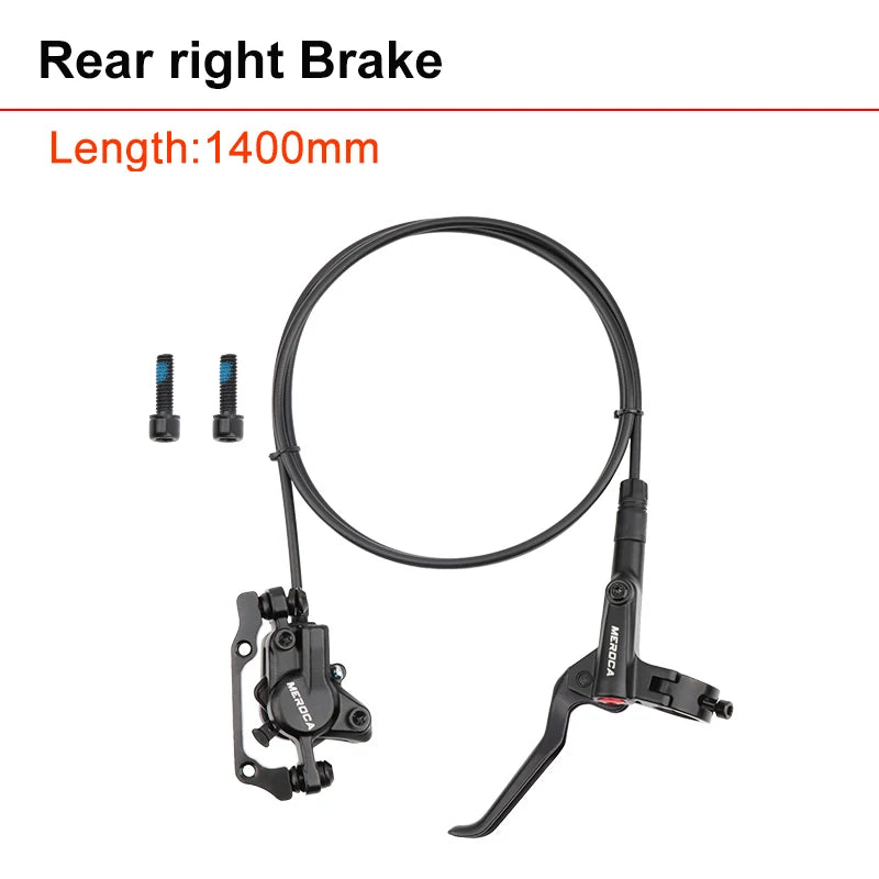 HD-M800 MTB Hydraulic Disc Brake Set Aluminum Alloy Power Control Shifter Bicycle Brakes 160mm Rotor Mountain Bike Brakes