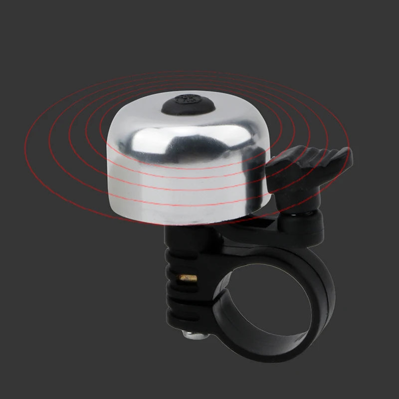 Bicycle Bell Aluminum Alloy Mountain Road Bike Horn Crisp Sound Alarm Cycling Safety 22mm Handlebar Ring Bicycle Call