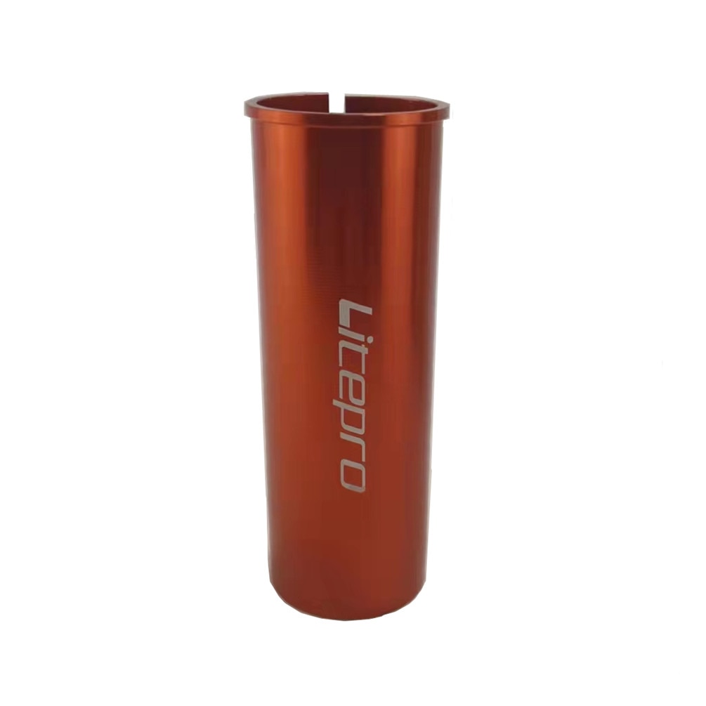 Meroca Litepro Folding Bicycle Aluminum Alloy Seat Tube Protective Sleeve Shim Bushing 33.9mm Seatpost Protector Cover