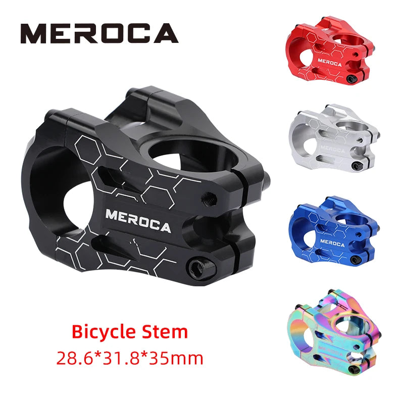 Bicycle Handlebar Stem Aluminum Alloy Bicycle Bridge Racing Downhill / Road Bike Stem Short 35mm MTB Scooter Stem