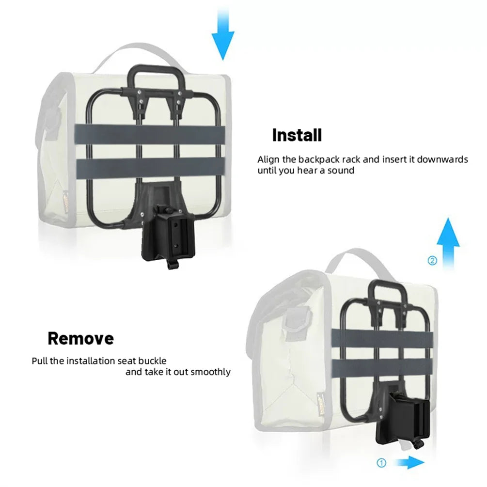 MEROCA Bicycle Badminton Tennis Racket Backpack Outdoor Sports Large Capacity Portable Travel Storage Bag For Brompton Bike