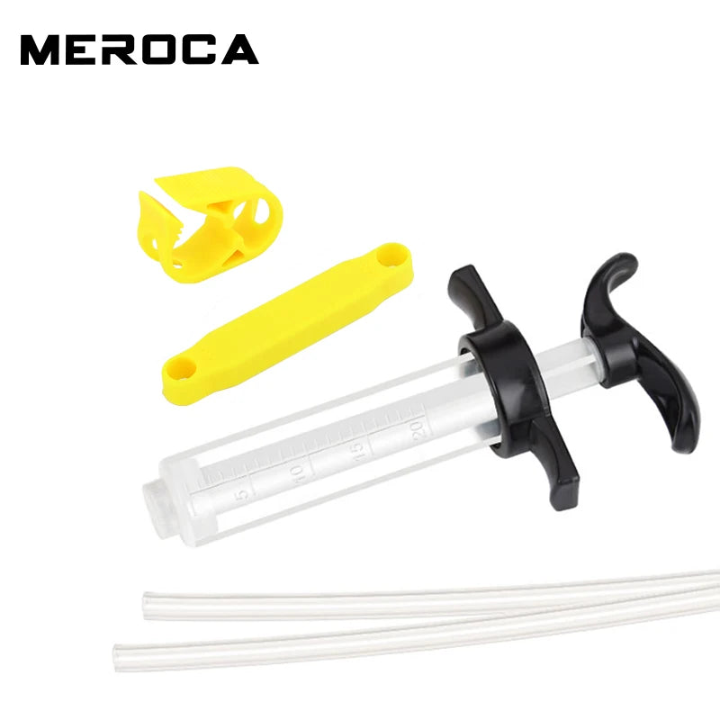 MEROCA Bicycle Hydraulic Disc Brake Oil Bleed Kit Tools For SRAM SHIMANO MAGURA Avid XTECH Mountain Road Bike Brake Repair Kit