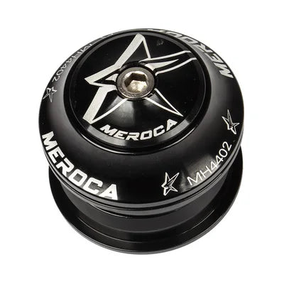 MEROCA Bicycle Headset 44mm 2 Bearing Aluminum Alloy Straight Tapered Tube Fork MTB Bike Headset Road Bike Headset Accessory