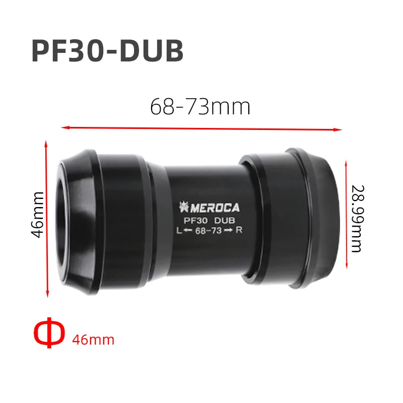 DUB bottom bracket BB30 M68 73 Thread Lock Seal bearing Available MTB Bike For Sram-dub