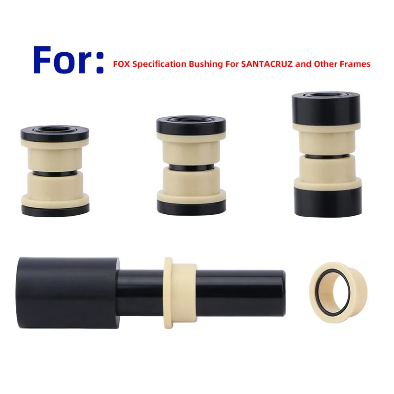 MTB Rear Shock Absorber Bushing Bike Rear Suspension DU Bushing OD 15mm 22 24 32 44 50 52 54 68mm Bicycle Accessories