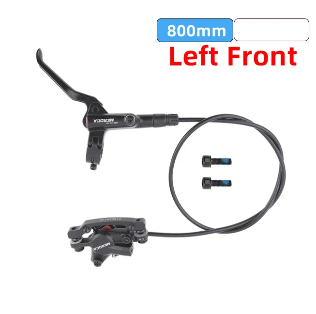 Meroca Bike Hydraulic Brake Aluminum Alloy Dual-piston Brake Freio Hidraulico Disco De Freio Mtb 160 Mm Frenos Hidraulicos Mtb
