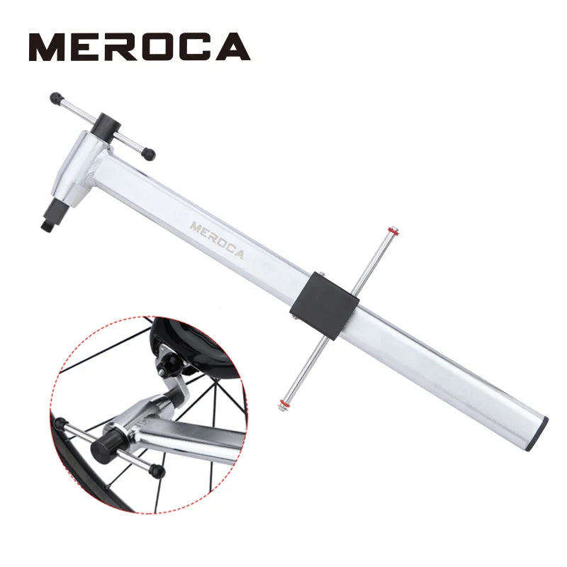 MEROCA Bike Hook Aligner Bicycle Derailleur Alignment Corrector 360° Rotation Bike Tail Hook Measure Straighten Repair Tools