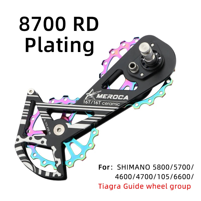 Bicycle Ceramic Bearing 16T Pulley Wheel Set Rear Derailleurs Guide Wheel 11 Speed For Shimano Ultegra/DURA ACE Bike Part