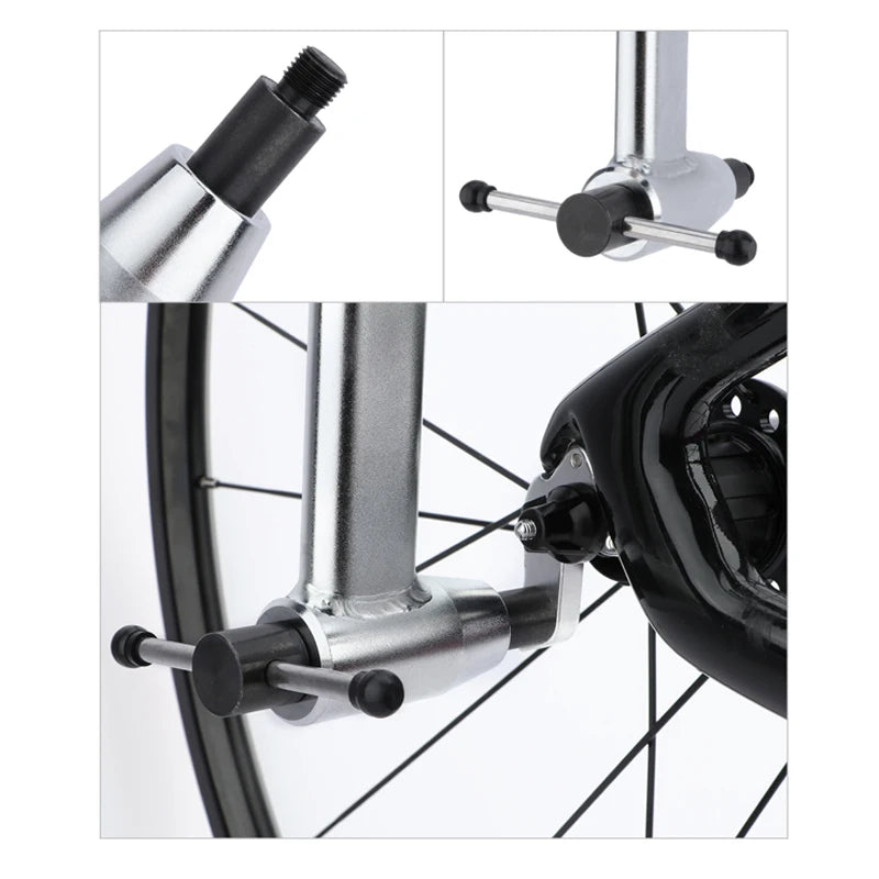 MEROCA Bike Hook Aligner Bicycle Derailleur Alignment Corrector 360° Rotation Bike Tail Hook Measure Straighten Repair Tools
