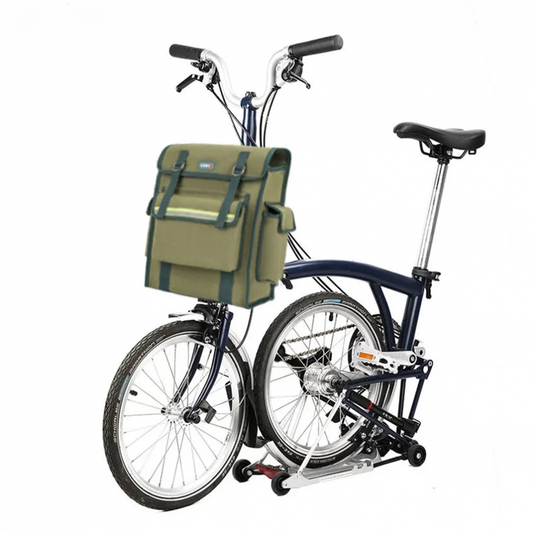 MEROCA Woodworking Electrician Canvas Tool Bag For Brompton Bicycle