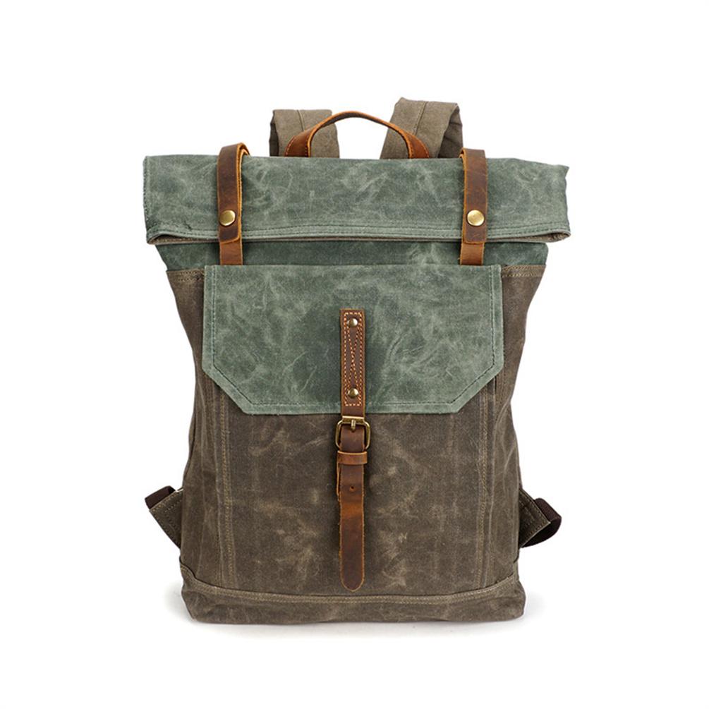 MEROCA Retro Canvas Backpack 02 For Brompton