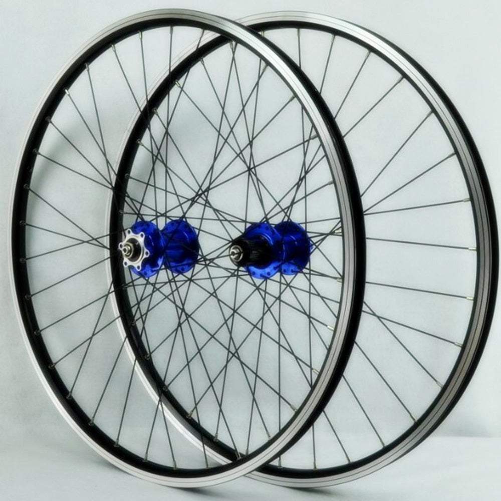 MEROCA MTB Bicycle 26inch Wheelset Disc/V Brake Wheels Rim Super Smooth Hubs For 8/9/10/11 Speed
