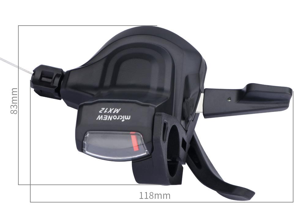 MEROCA MTB 12 Speed Shifter Lever+Rear Derailleur