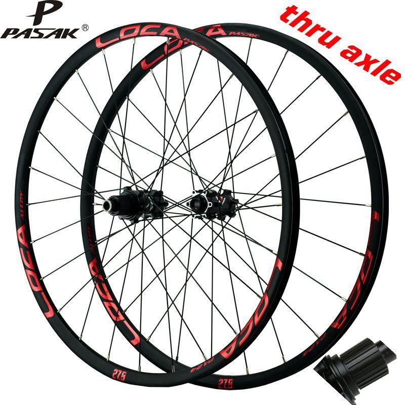 MEROCA MTB Mountain Bike Disc Brake 26 27.5 29 Inch Wheels Micro Spline Hub 24H Rims 700C 12Speed 5 Claws Sealed Bearing Wheelset