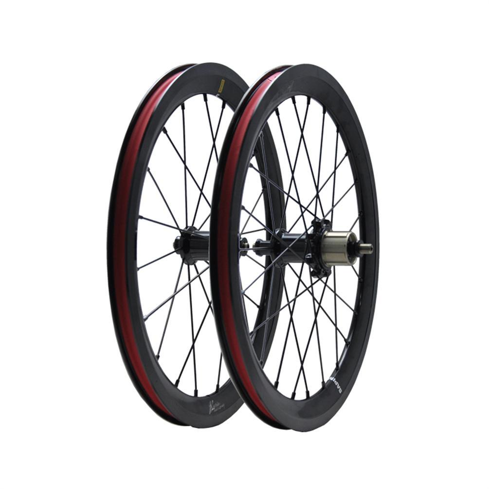 MEROCA 16 Inch 74 112MM External 7 Speed Wheel For Brompton