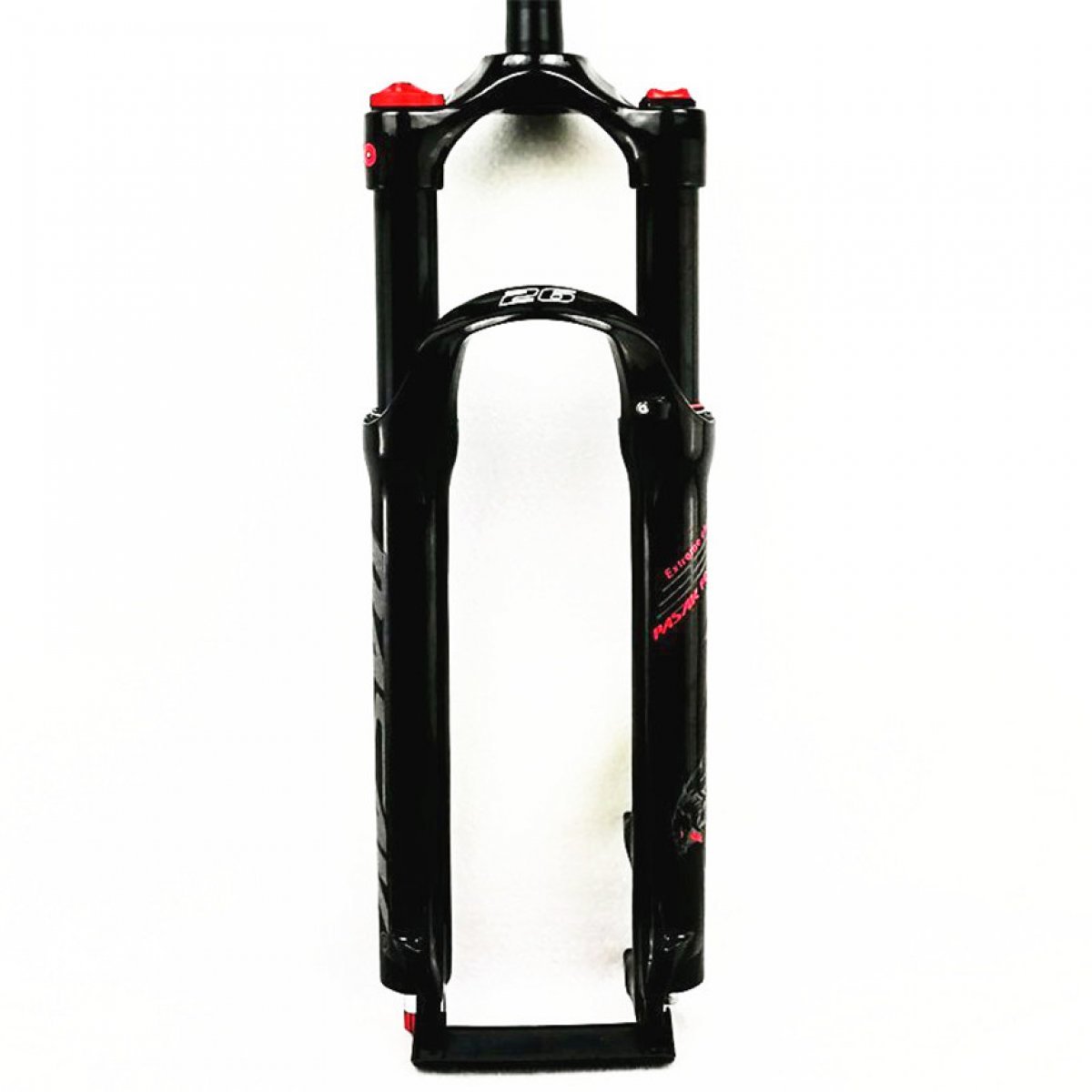 MEROCA 26Inch MTB Mountain Bike Suspension Shock Absorber Front Fork P34 Air Gas Fork Shoulder Remote Control Damping Speed Adjustment