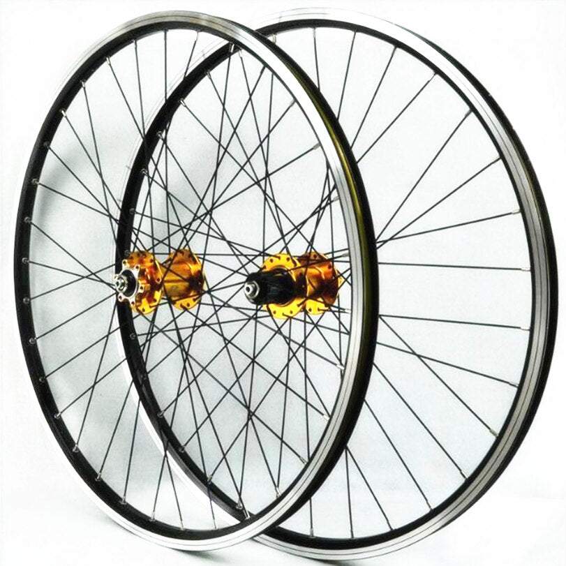 MEROCA MTB Bicycle 26inch Wheelset Disc/V Brake Wheels Rim Super Smooth Hubs For 8/9/10/11 Speed