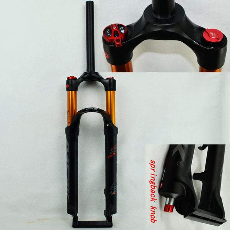 MEROCA MTB Mountain Bike Air Fork 26" 27.5" 29inch ER 1-1/8" Suspension Forks Gas Resilience Oil Damping Line Lock Disc Brake