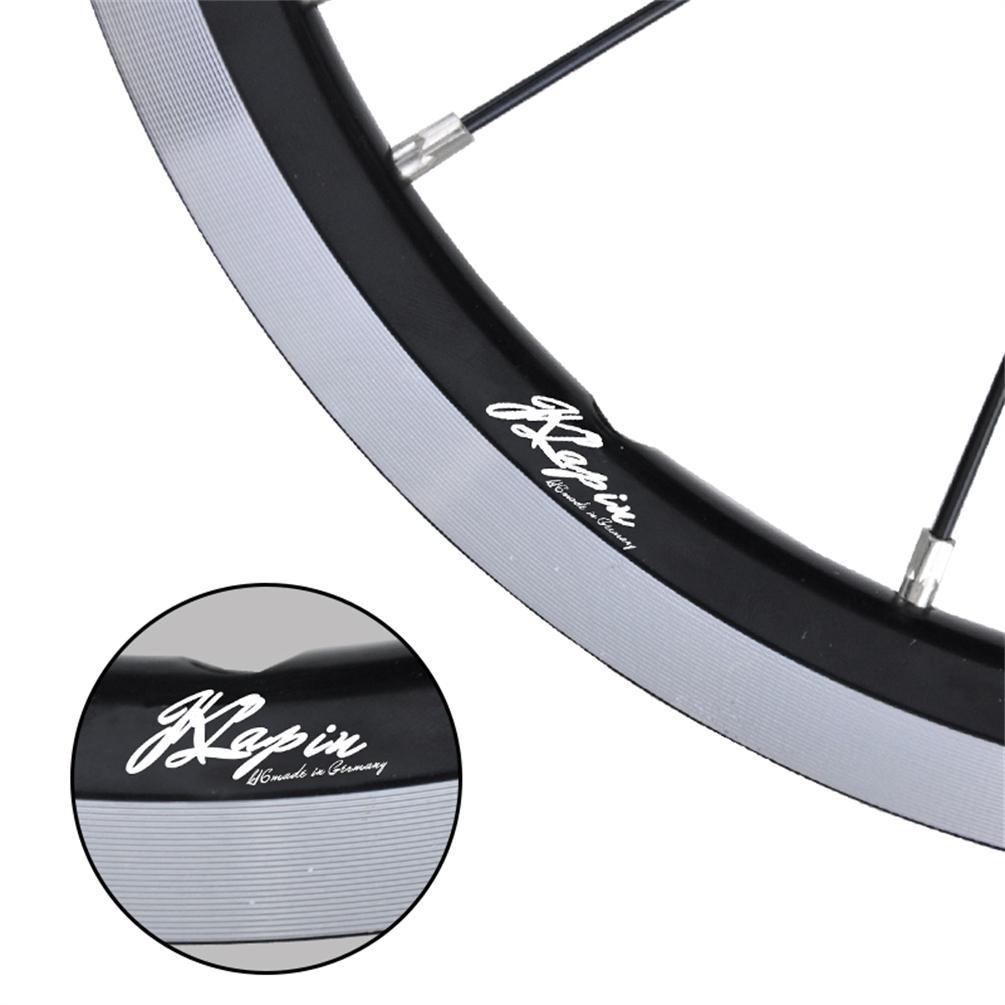 MEROCA 16 Inch External 3 Speed Wheel Folding Bike V/Disc Brake Wheels Rims 74-85MM