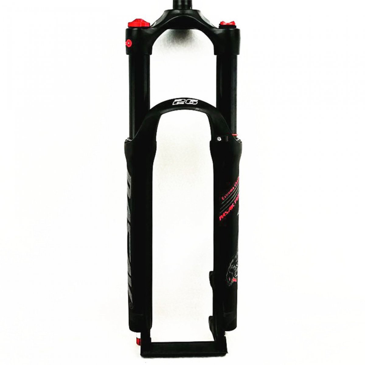 MEROCA 26Inch MTB Mountain Bike Suspension Shock Absorber Front Fork P34 Air Gas Fork Shoulder Remote Control Damping Speed Adjustment