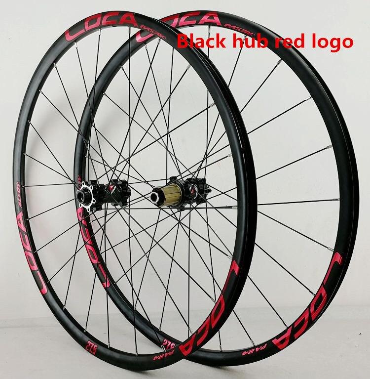 MEROCA MTB Mountain Bike 26/27.5/29inch Wheelset Thru-axis Axle Disc Brake 24H 6Claws Stright Pull 12Speed Wheels 700C Rim