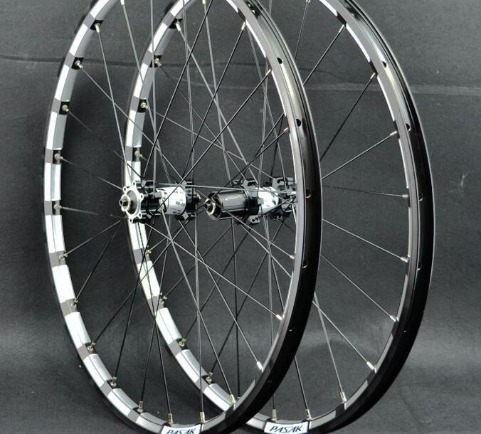 MEROCA MTB Mountain Bike Quick Release 24Hole Milling trilateral CNC bearing hub ultra light wheel wheelset Rim