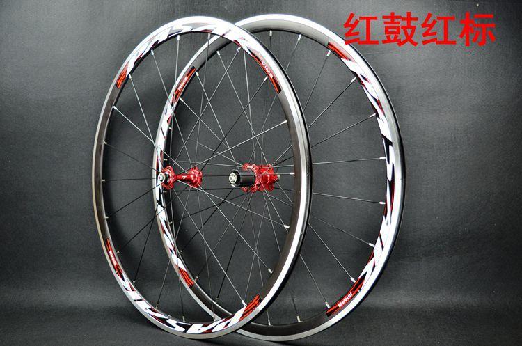 MEROCA 700C Wheelset Road Bike Sealed Bearings V Brake Wheels Aluminum Alloy Rim 11 Speed 30MM Rims Ultralight 1650g Wheel Set