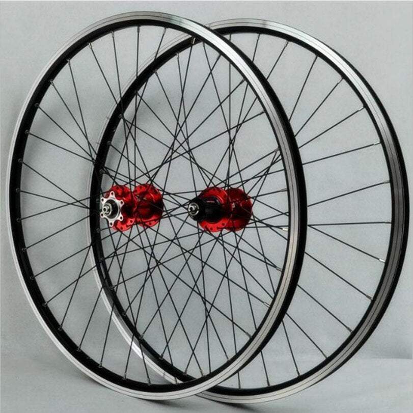 MEROCA MTB Bicycle 26inch Wheelset Disc/V Brake Wheels Rim Super Smooth Hubs For 8/9/10/11 Speed